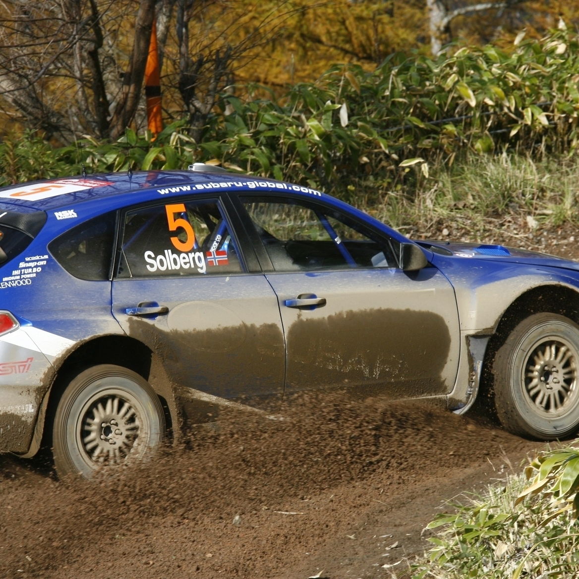 Petter Solberg (N) Philip Mills (GB) Subaru impreza WRC 2008
