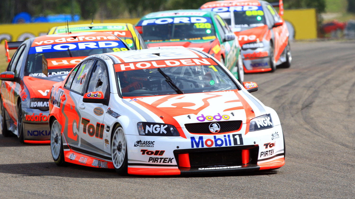 Garth Tander, (aust) Toll HRT Commodore
NRMA Grand Finale
Rd 14 V8 Supercars
Oran Park
Sydn