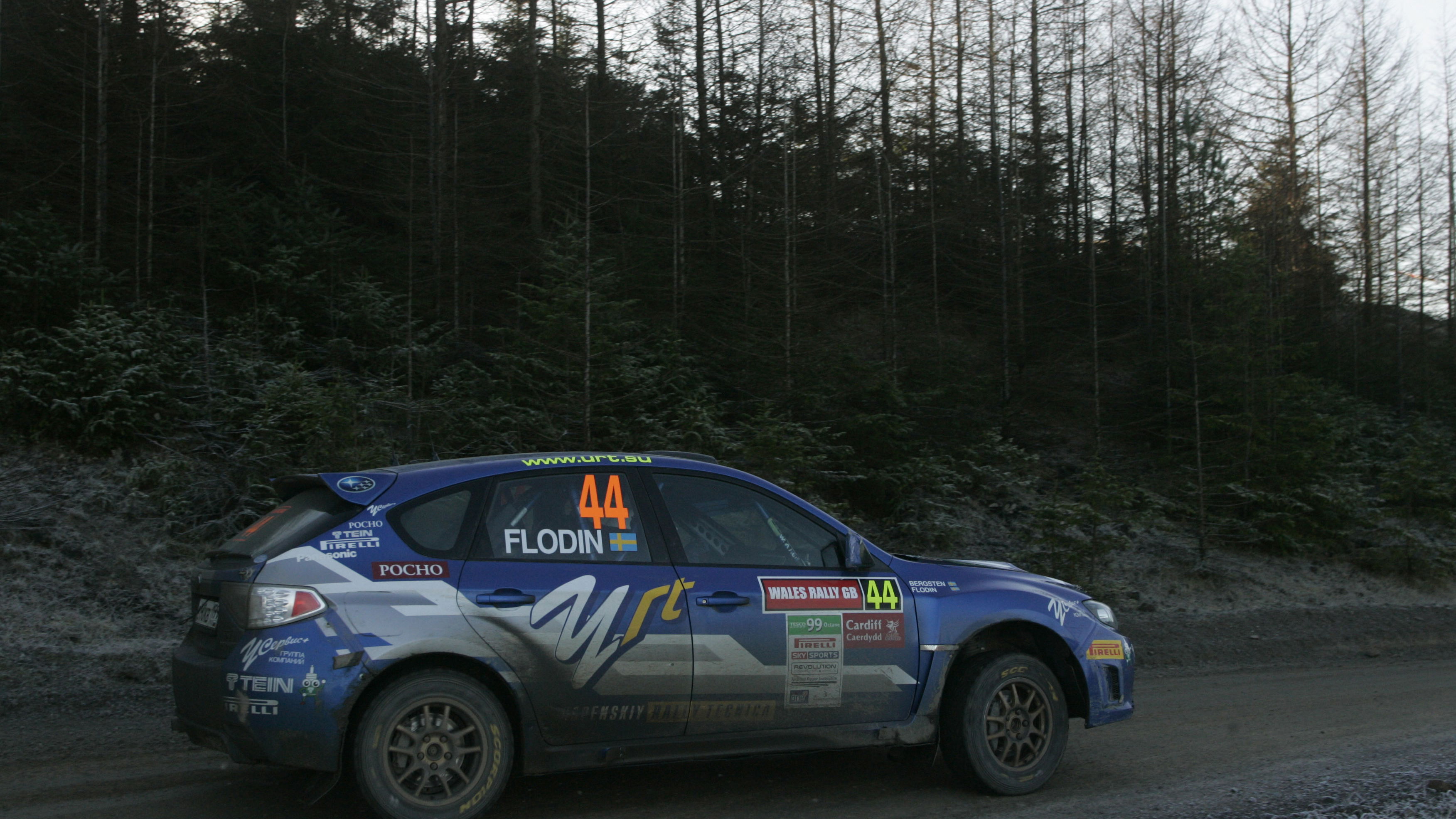 Patrik Flodin (S) Maria Andersson (S) Subaru Impreza, Rally Team Olsberg