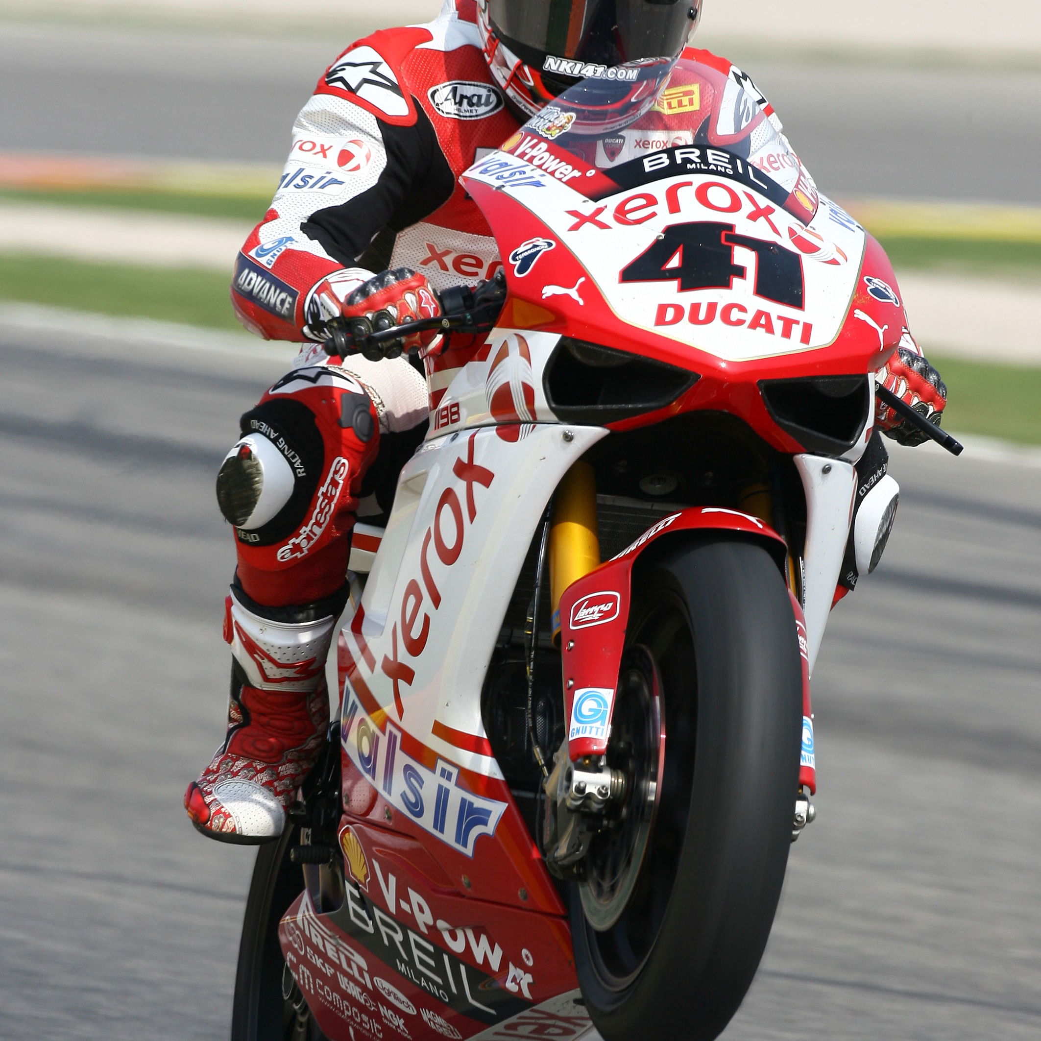 Haga, Spanish WSBK Race 2 2009