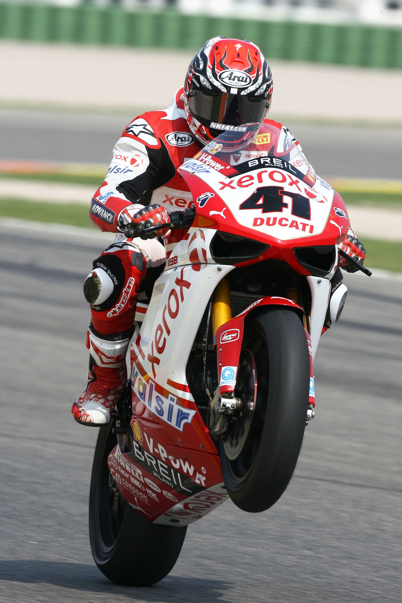 Haga, Spanish WSBK Race 2 2009