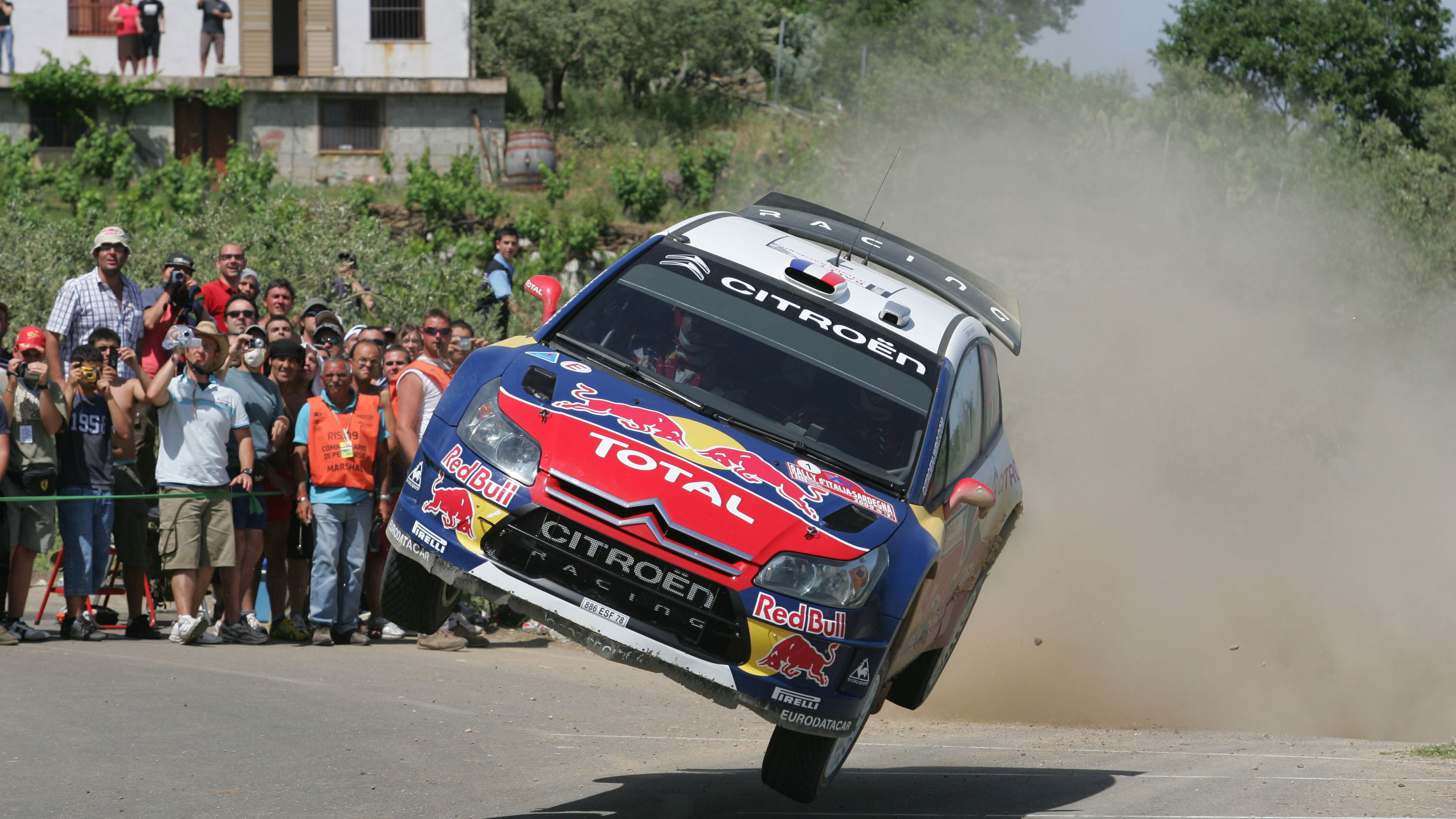 Sebastien Loeb (fra) Daniel Elena (mc) Citroen C4 Wrc - Citroen Total WRT