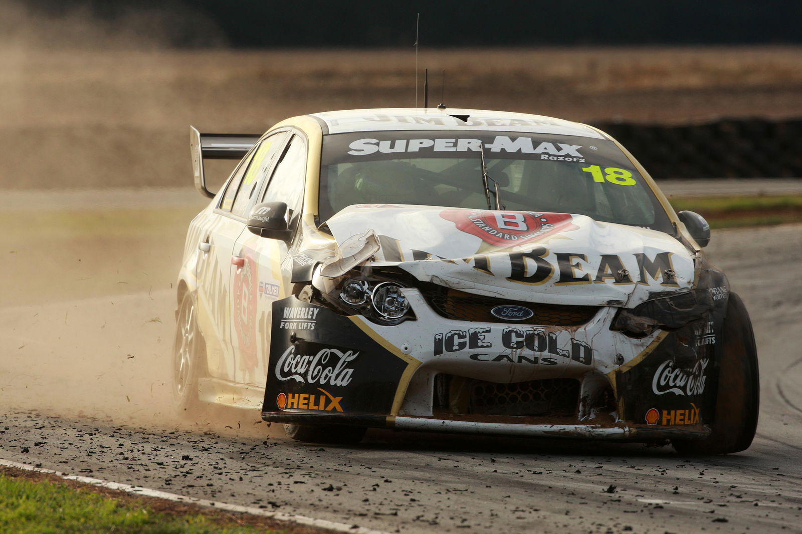 James Courtney, (Aust) Jim Beam DJR Ford
Races 7 & 8 V8 Supercars
Falken Tasmanian challenge
