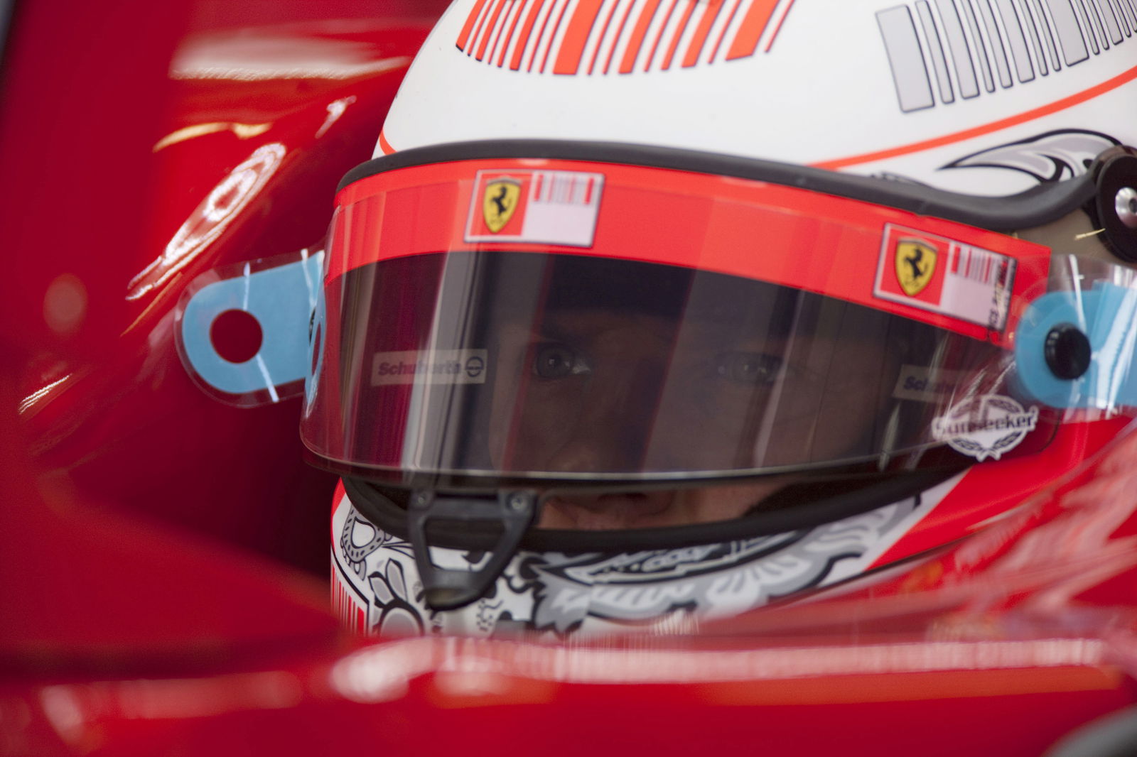 Kimi Raikkonen (FIN) Ferrari F60, British F1, Silverstone, 19th-21st, June, 2009