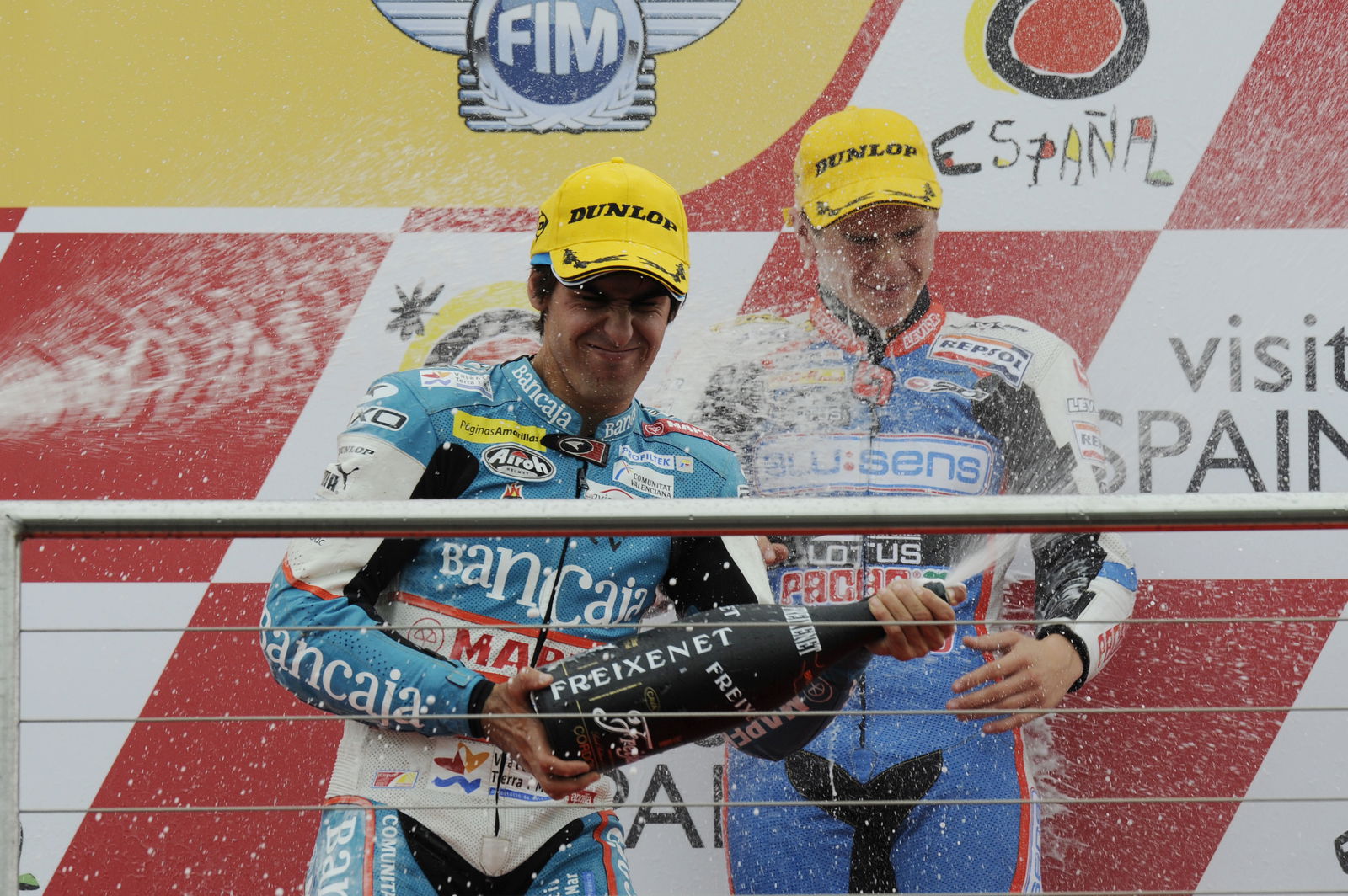 Simon and Redding, British 125GP Race 2009