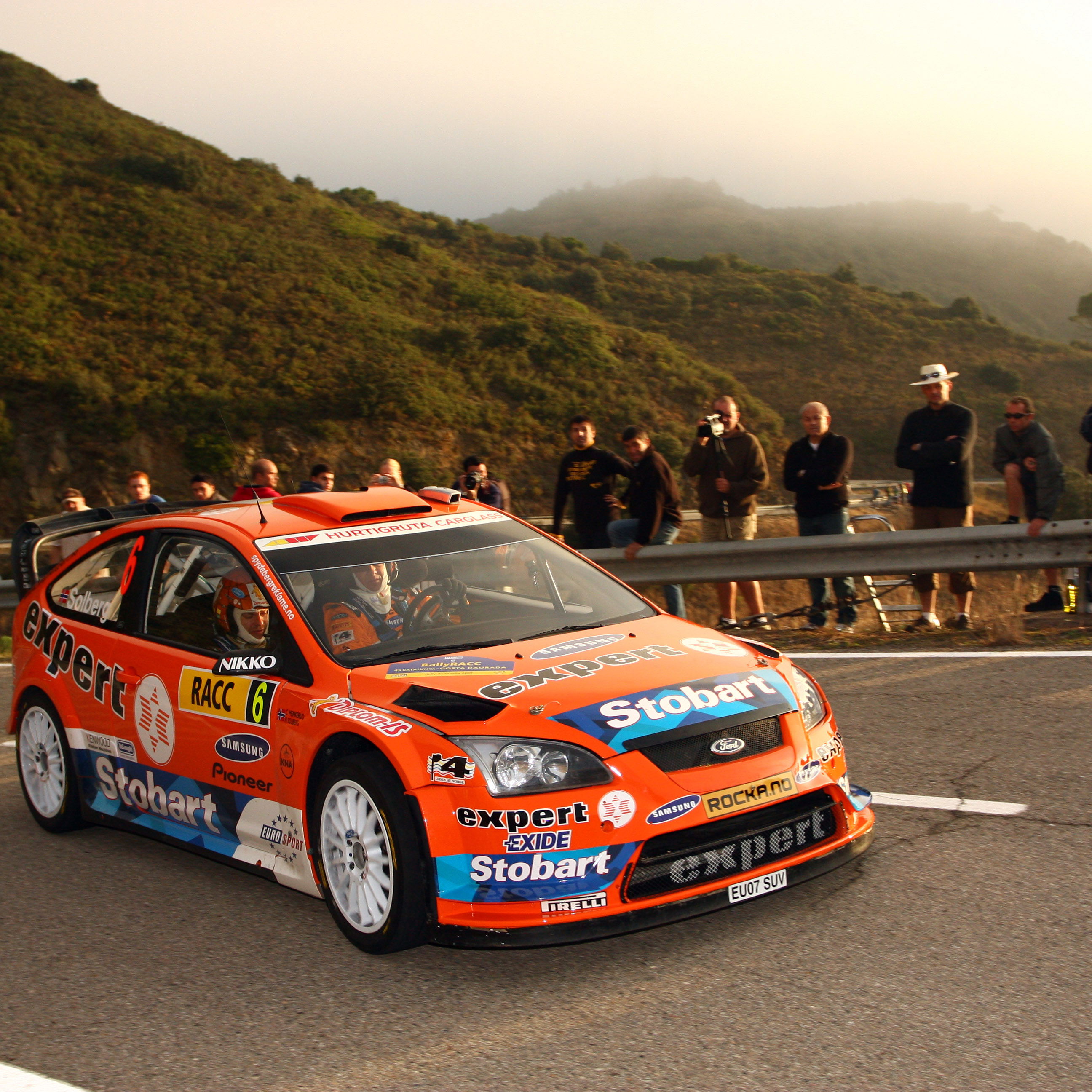 Henning Solberg (NOR) Cato Menkerud (NOR), Ford Focus RS WRC 08, Stobart VK M-Sport Ford Rally Team