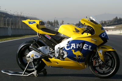 Barros Honda RC211V, Barcelona IRTA MotoGP Test March 2005