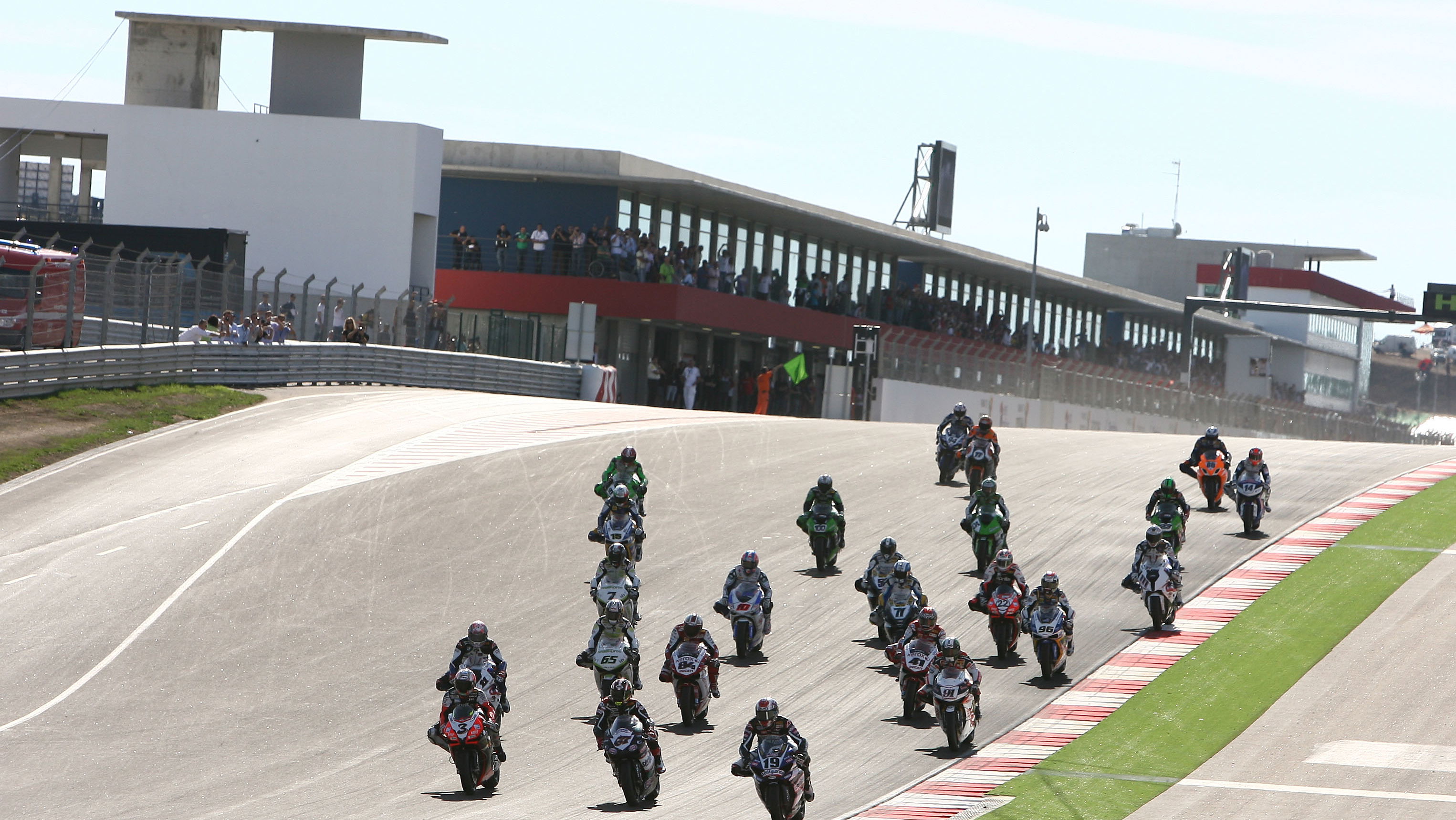 Spies, Race Start, Portuguese WSBK Race 1 2009