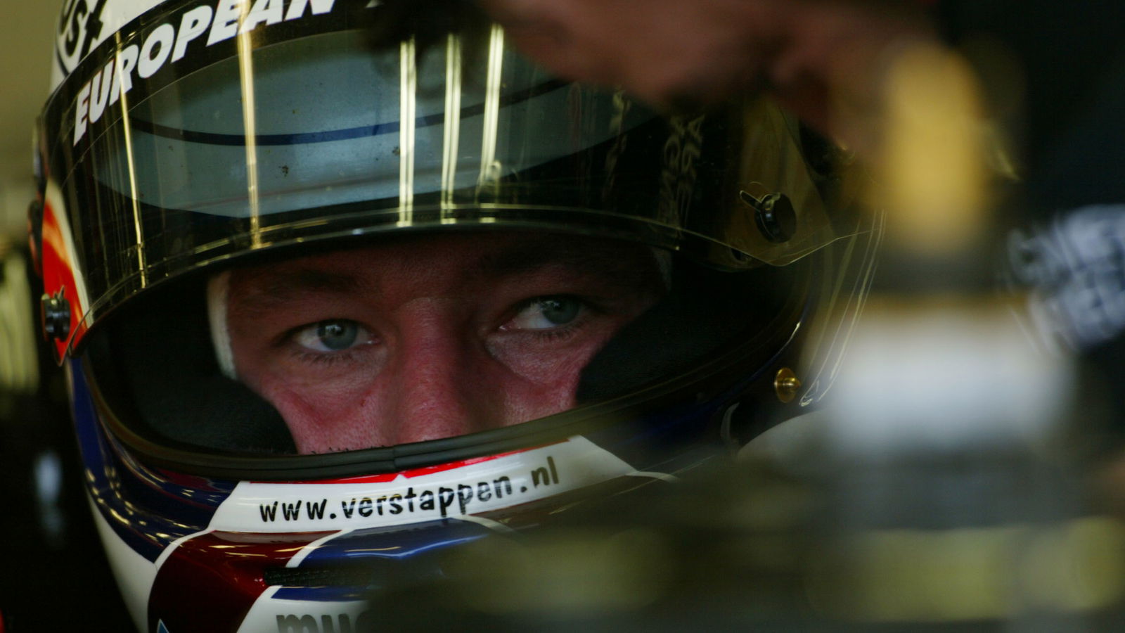 Jos Verstappen, Minardi F1.
2003 US GP, Indianapolis.