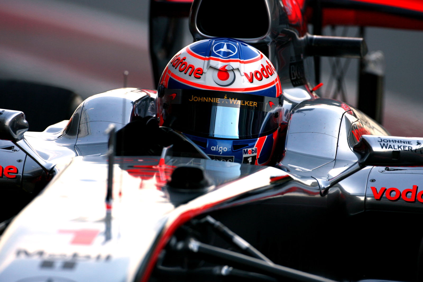 25.02.2010 Barcelona, Spain, Jenson Button (GBR), McLaren Mercedes - Formula 1 Testing, Barcelona
