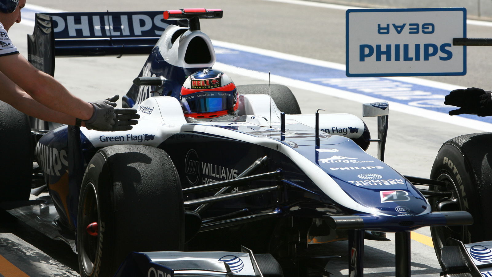 Rubens Barrichello (BRA) Williams Cosworth FW32