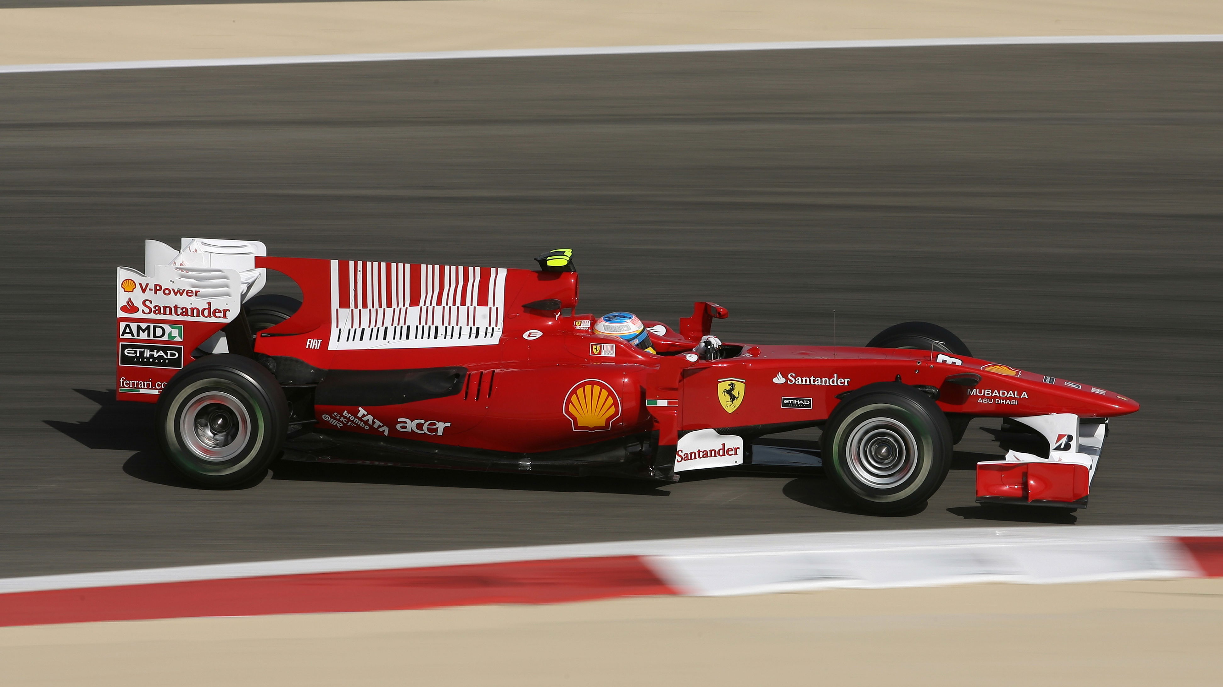 Fernando Alonso (ESP) Scuderia Ferrari F10