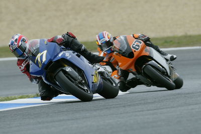 Ellison, Byrne, Portuguese MotoGP Race, 2005