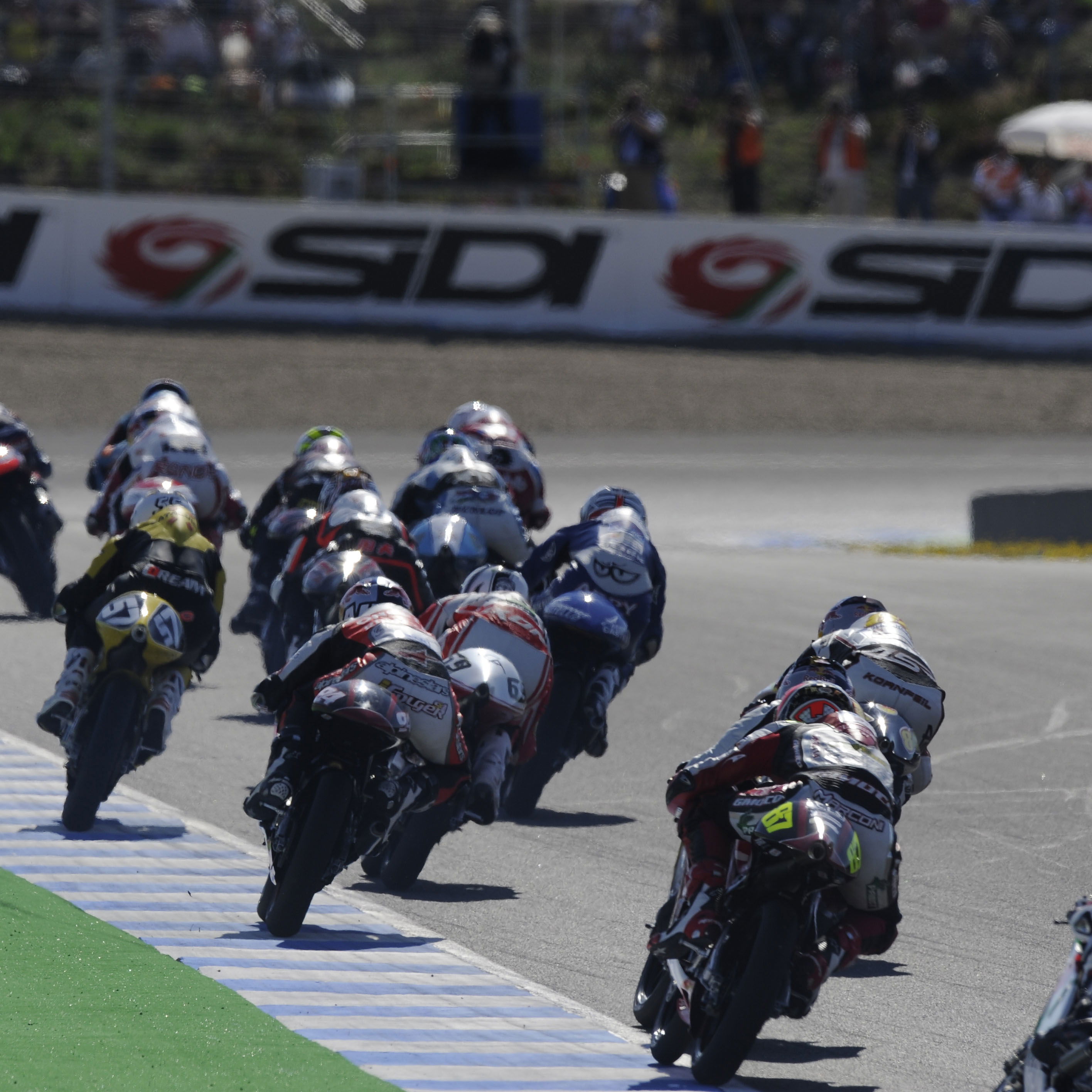 Folger, Spanish 125GP Race 2010