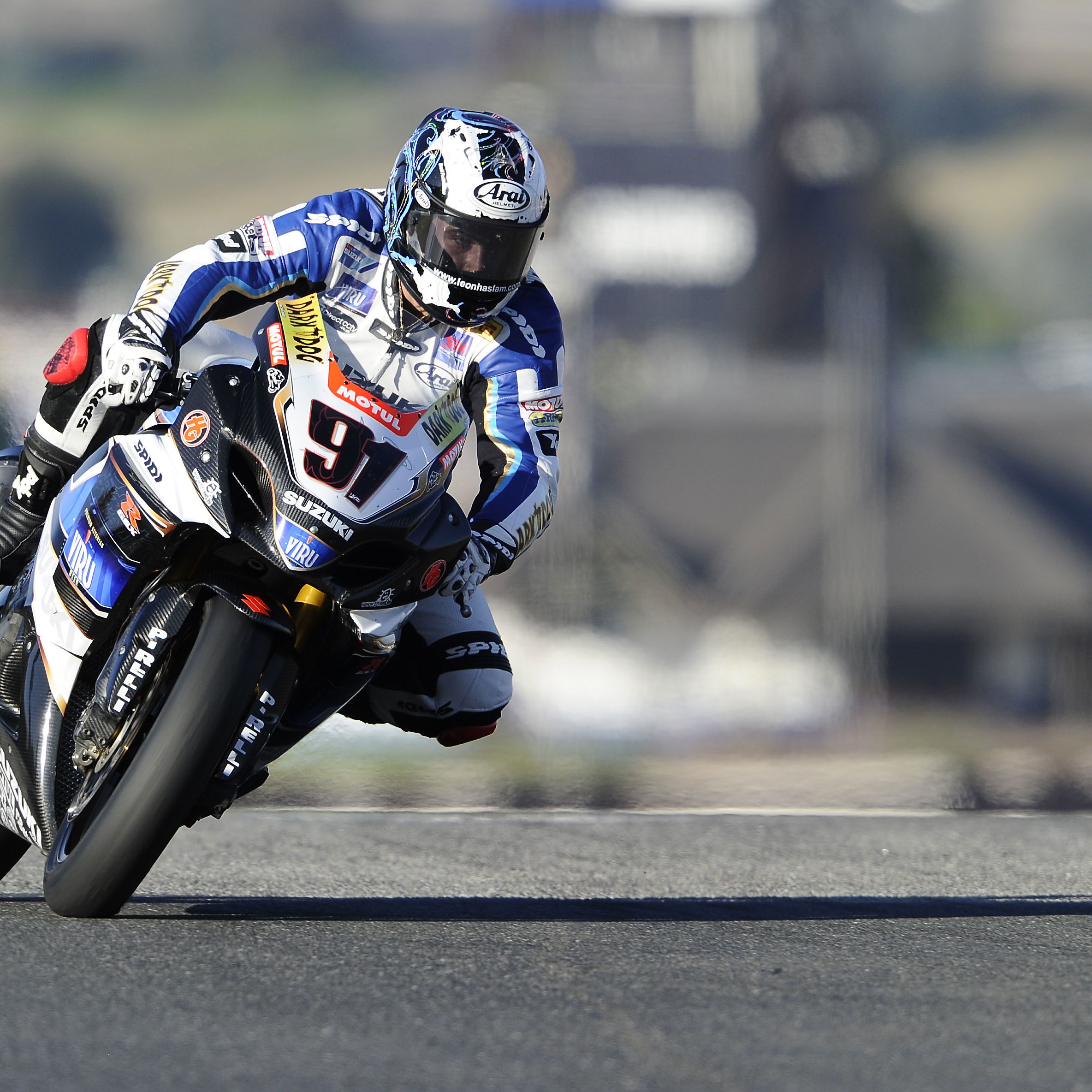 Haslam, Kyalami WSBK 2010