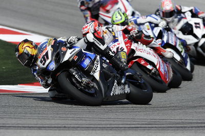 Haslam, Misano WSBK Race 2 2010