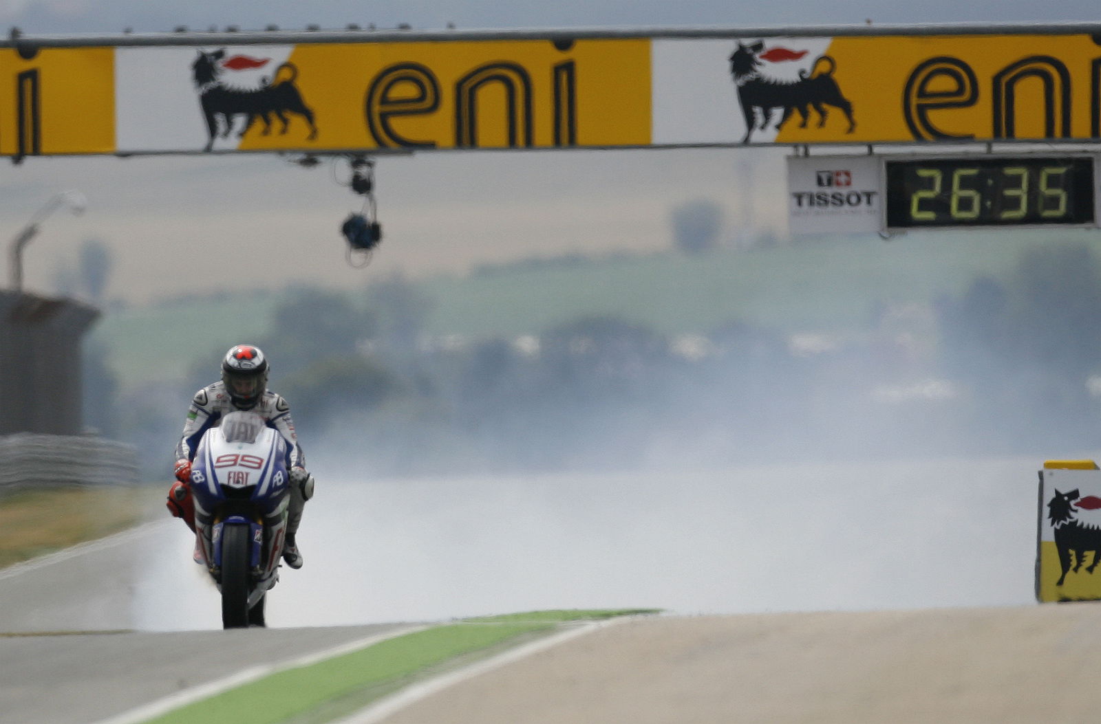 Lorenzo, engine blow-up, German MotoGP 2010