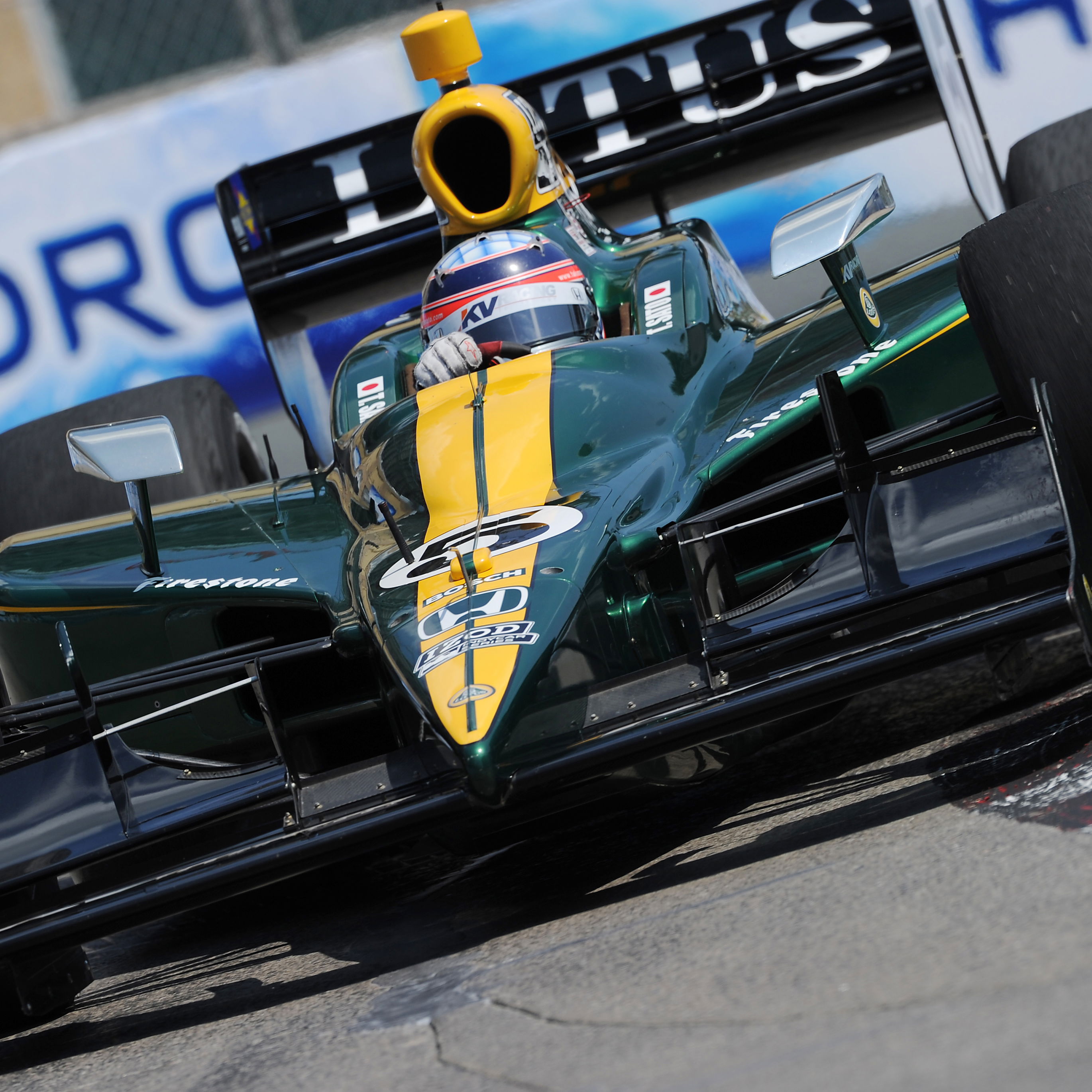 16-18 July, 2010, Toronto, Ontario CA#5 Lotus-KV Racing Technology's Takuma Sato.