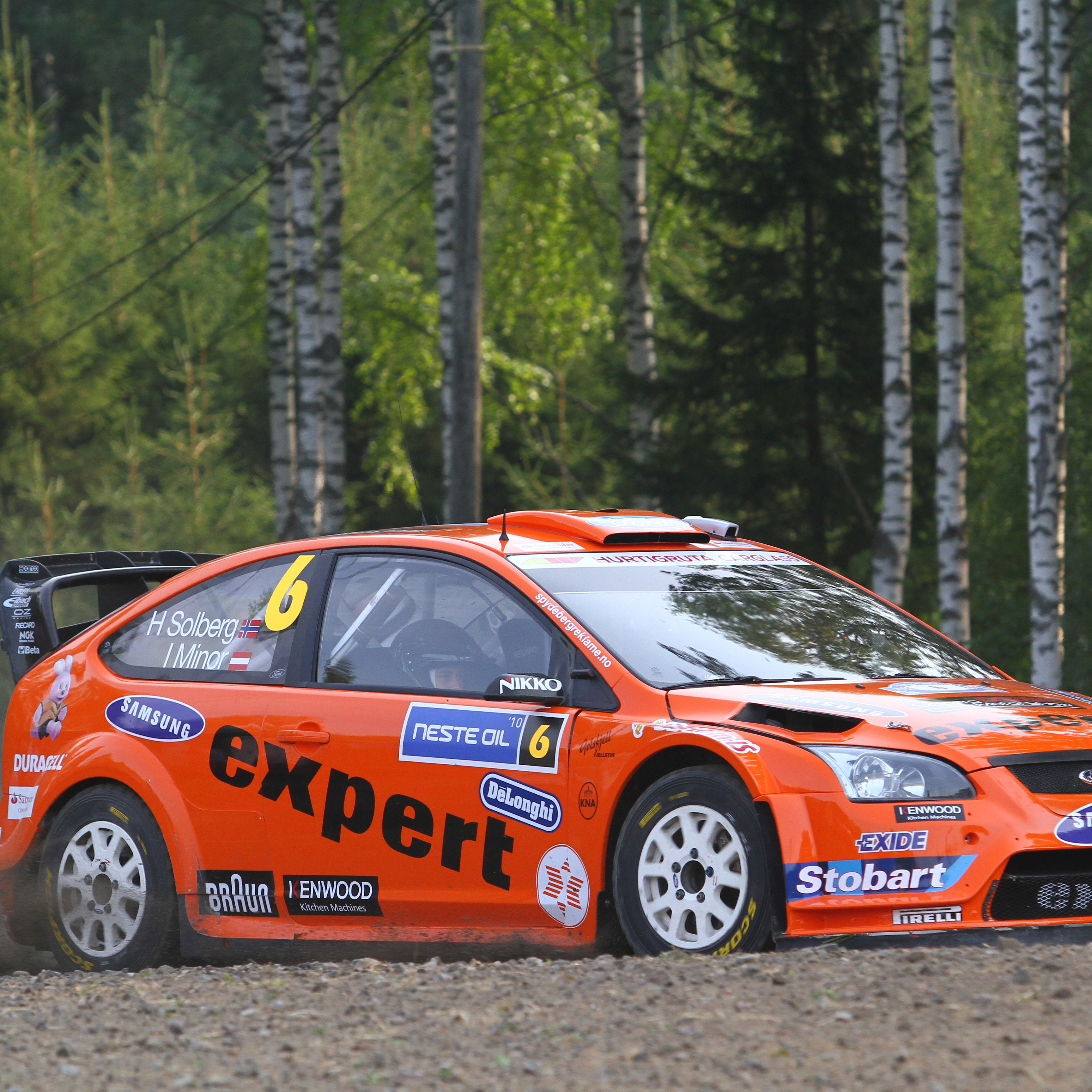 Henning Solberg (NOR) Ilka Minor (AUS), Ford Focus RS WRC 08, Stobart VK M-Sport Ford Rally Team