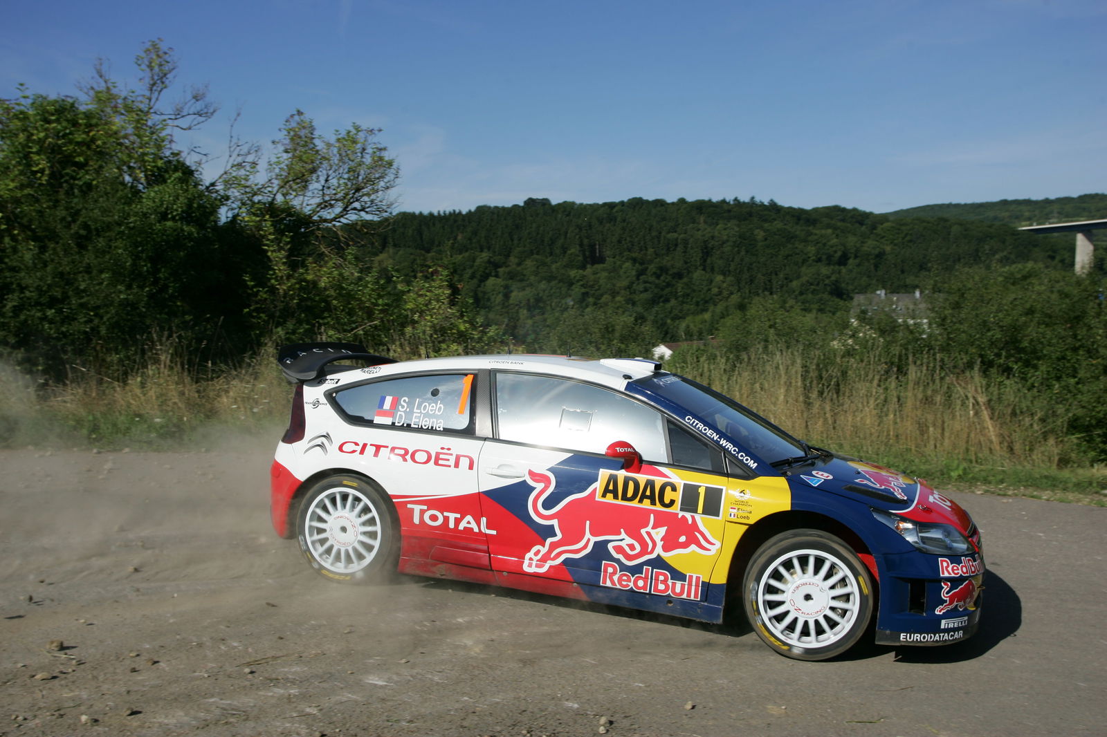 Sebastien Loeb (FRA) Daniel Elena (MON), Citroën C4, Citroën Total World Rally Team