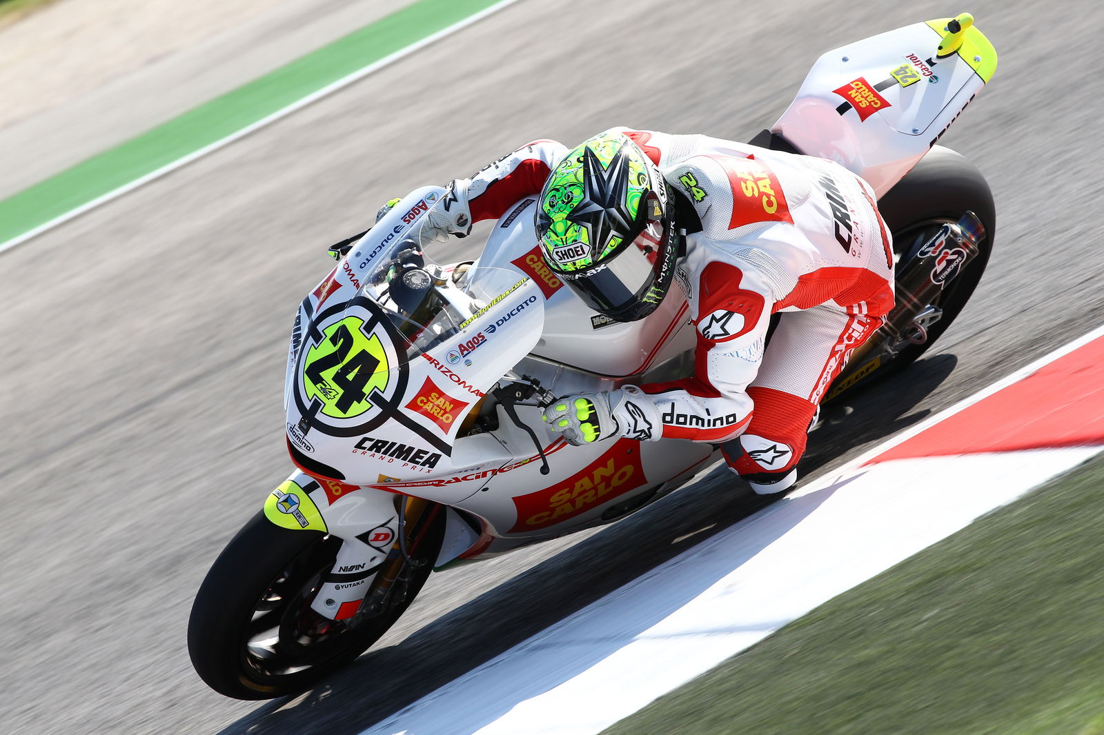 Moto2: Huge accident overshadows Elias Misano win