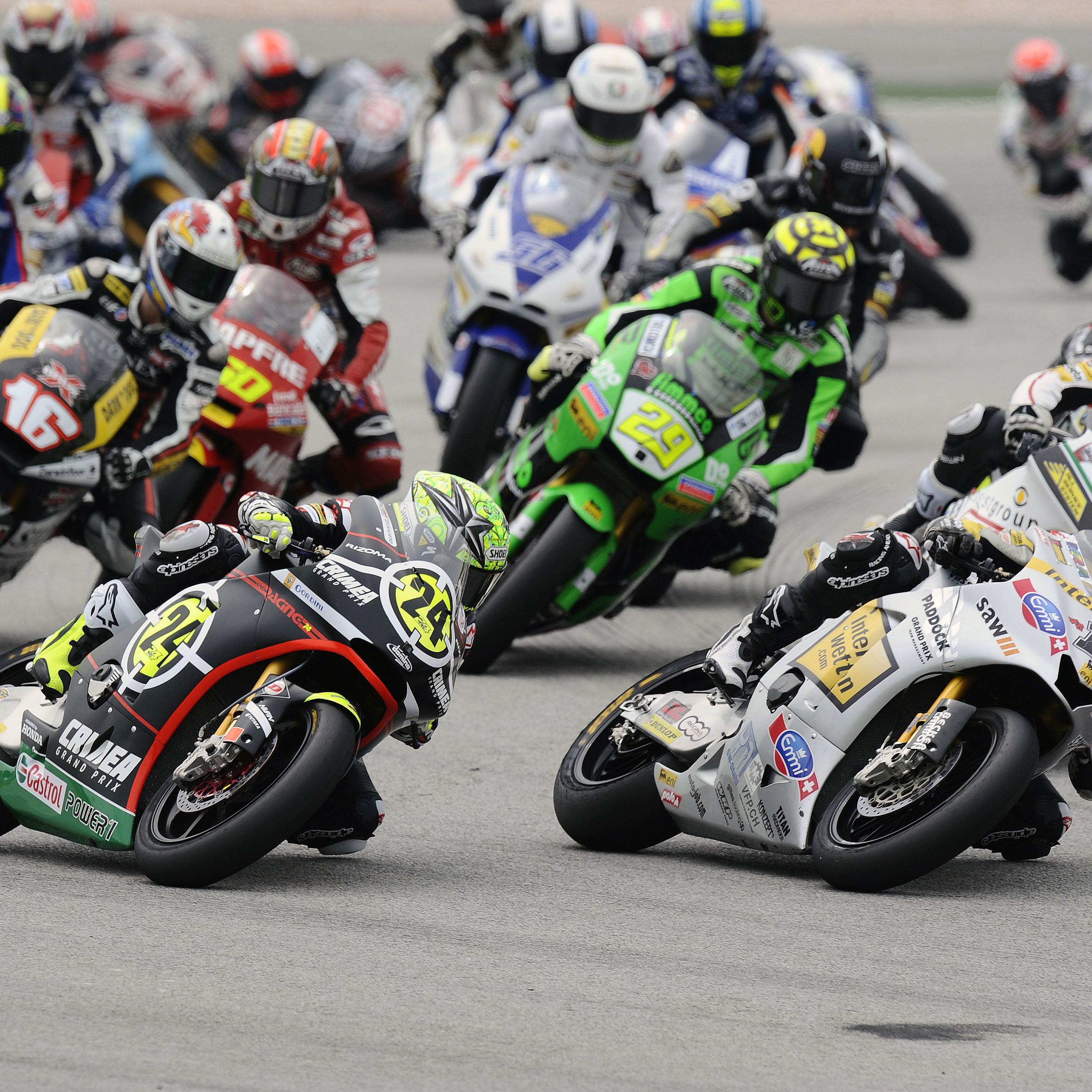 Elias and Luthi, Malaysian Moto2 Race 2010