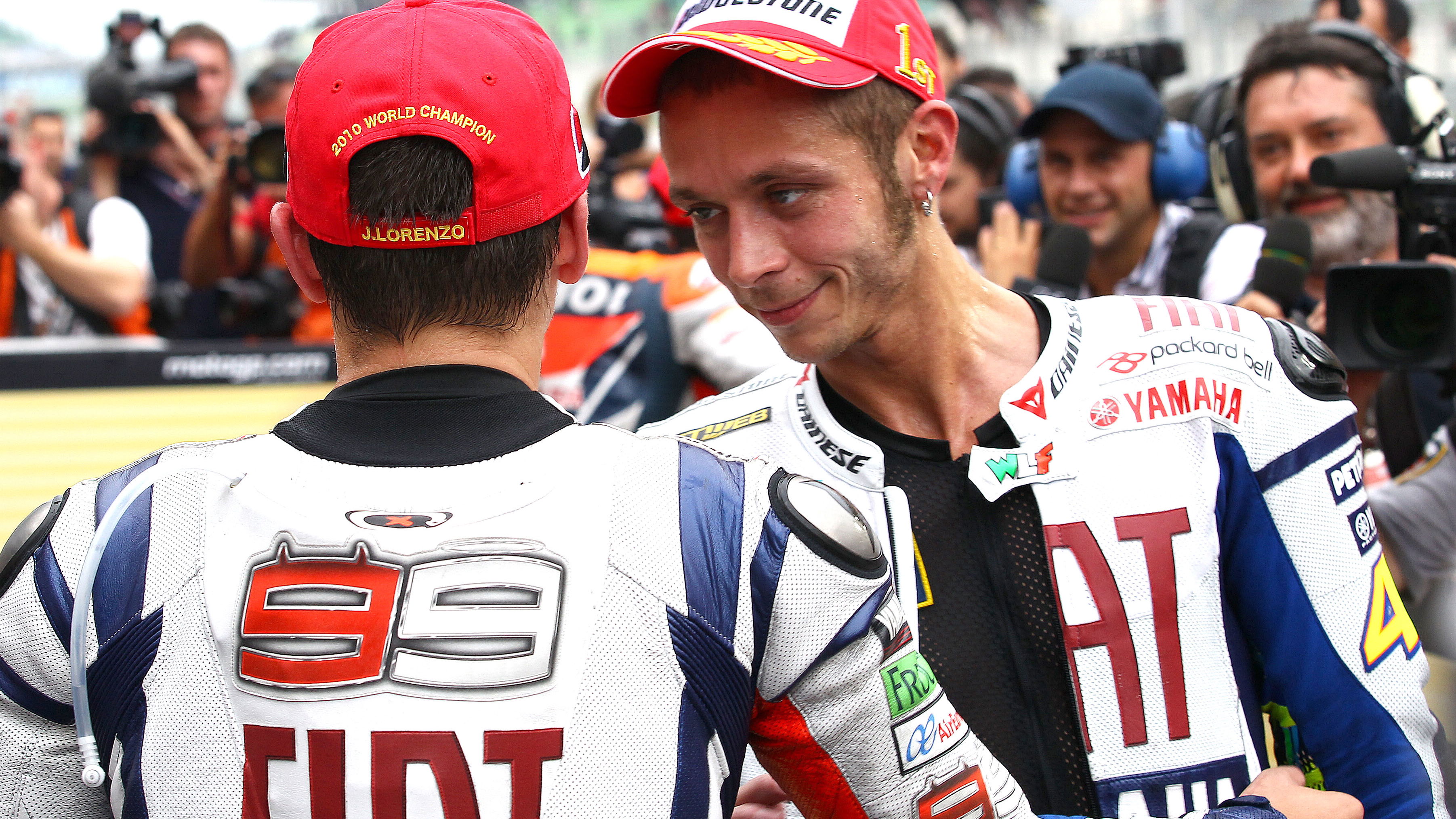 Lorenzo and Rossi, Malaysian MotoGP 2010