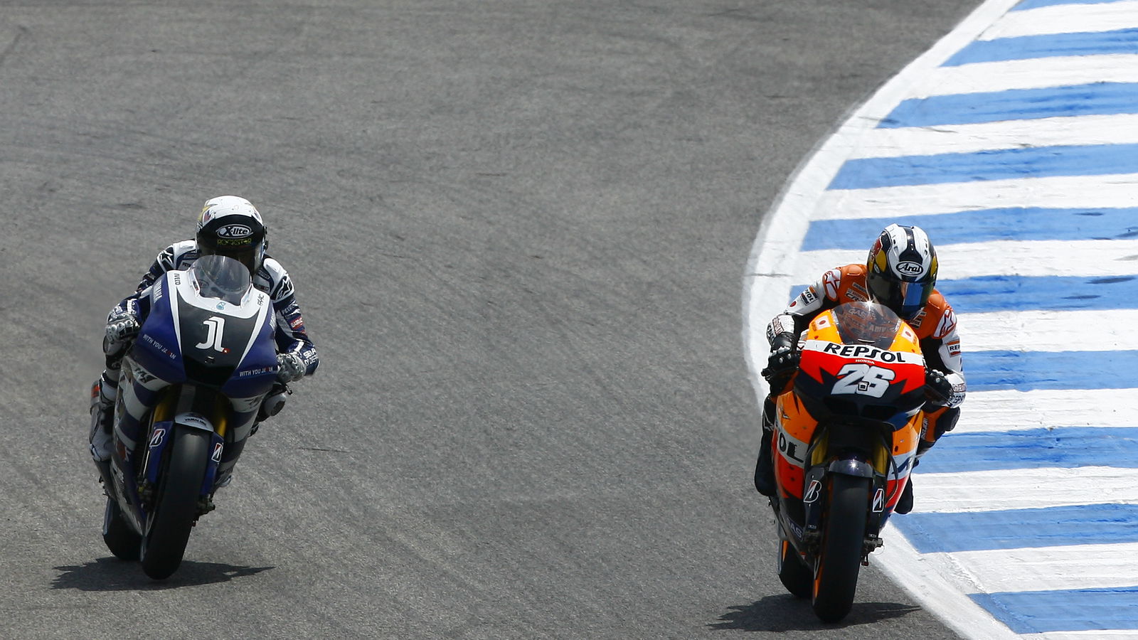 Lorenzo and Pedrosa, Portuguese MotoGP 2011