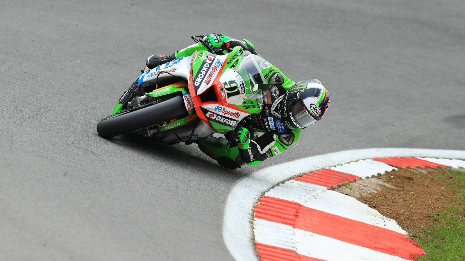 Haslam suffers broken wrist, thumb, ankle in 172mph fall