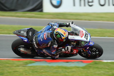 Brookes leads at Silverstone as Haslam suffers huge off