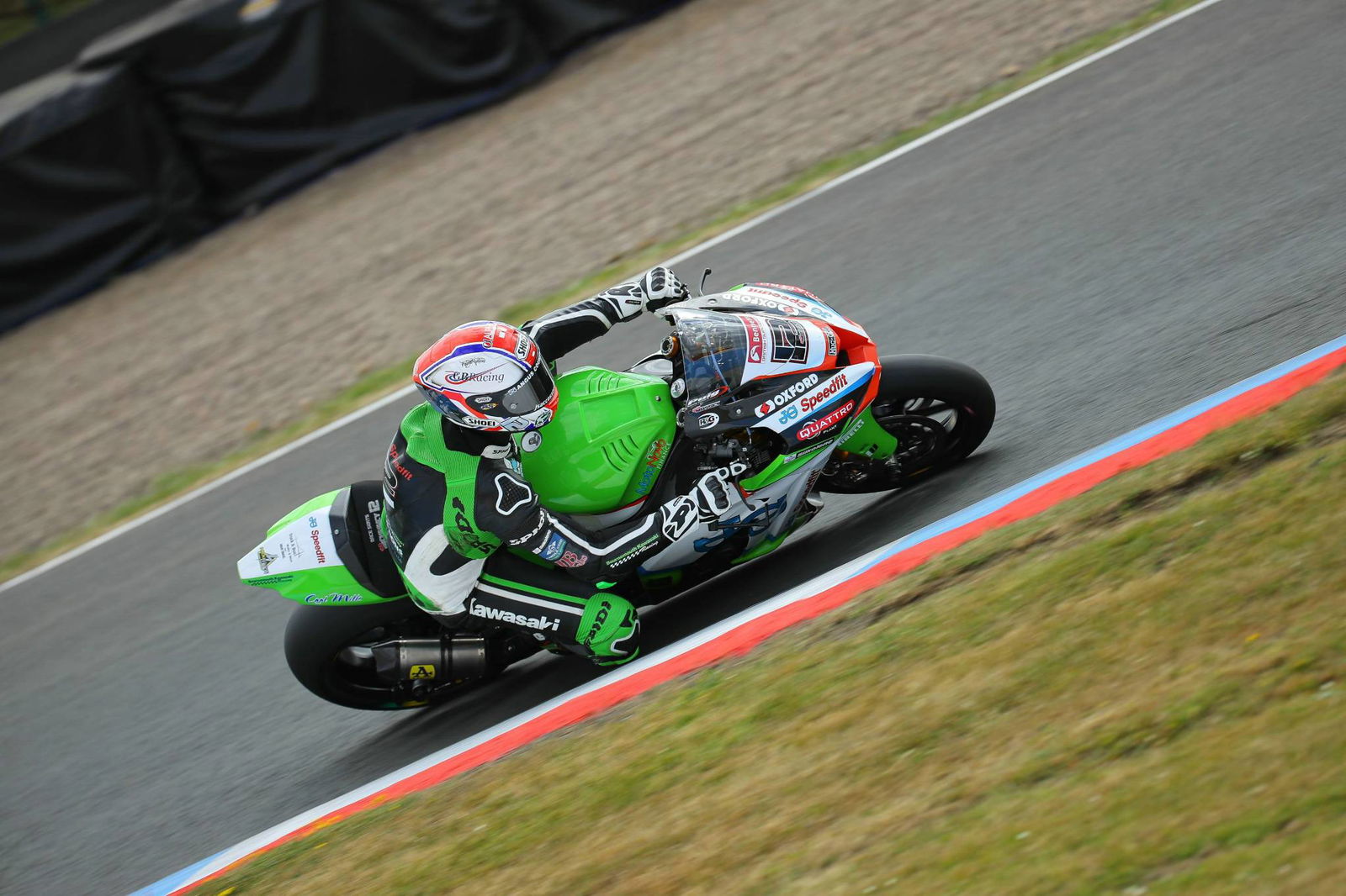 Brookes tops drying session at Brands Hatch