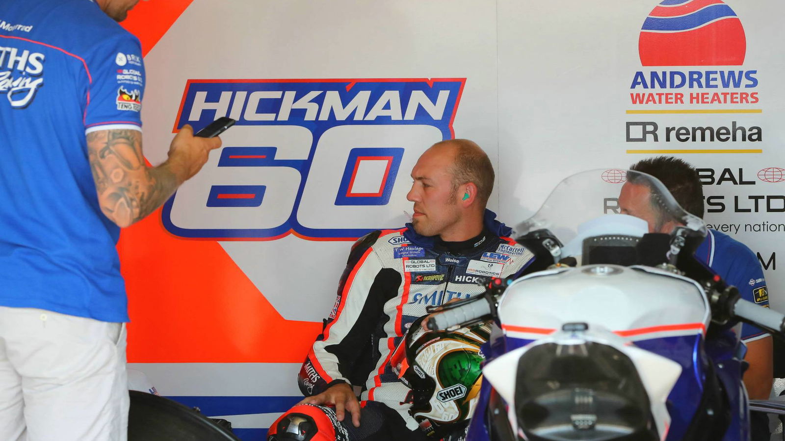 Hickman taken to hospital with illness
