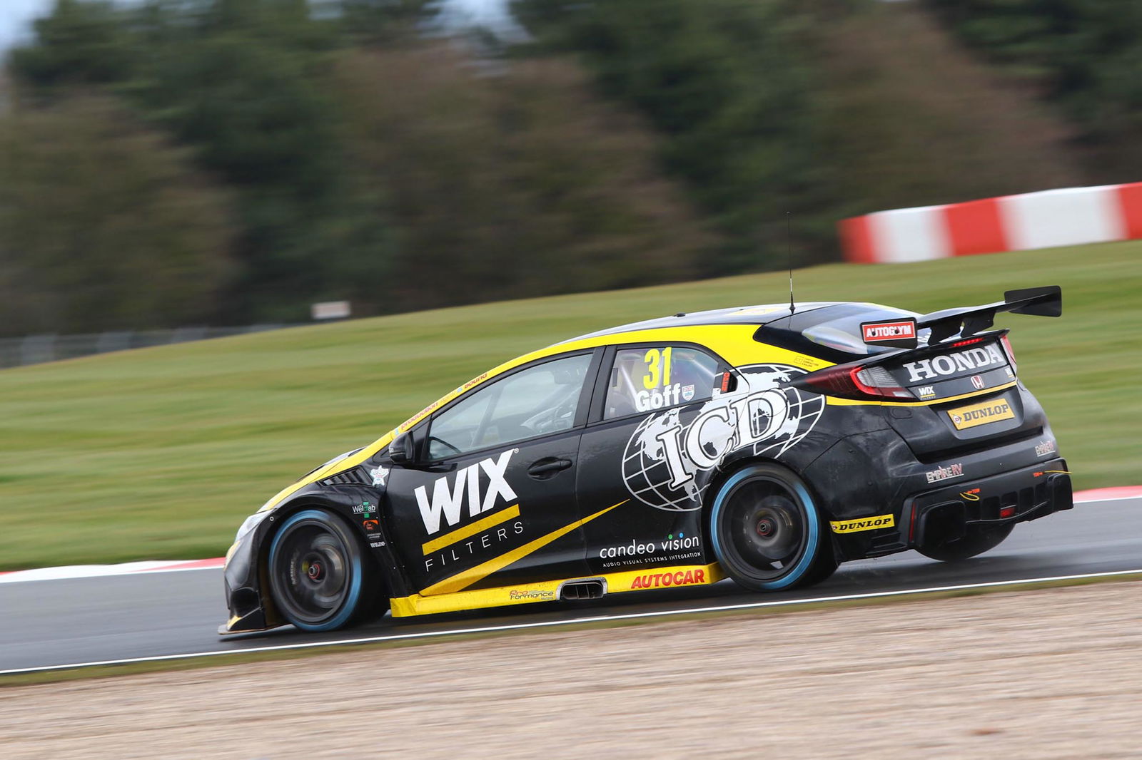 Goff leads Honda charge in second practice