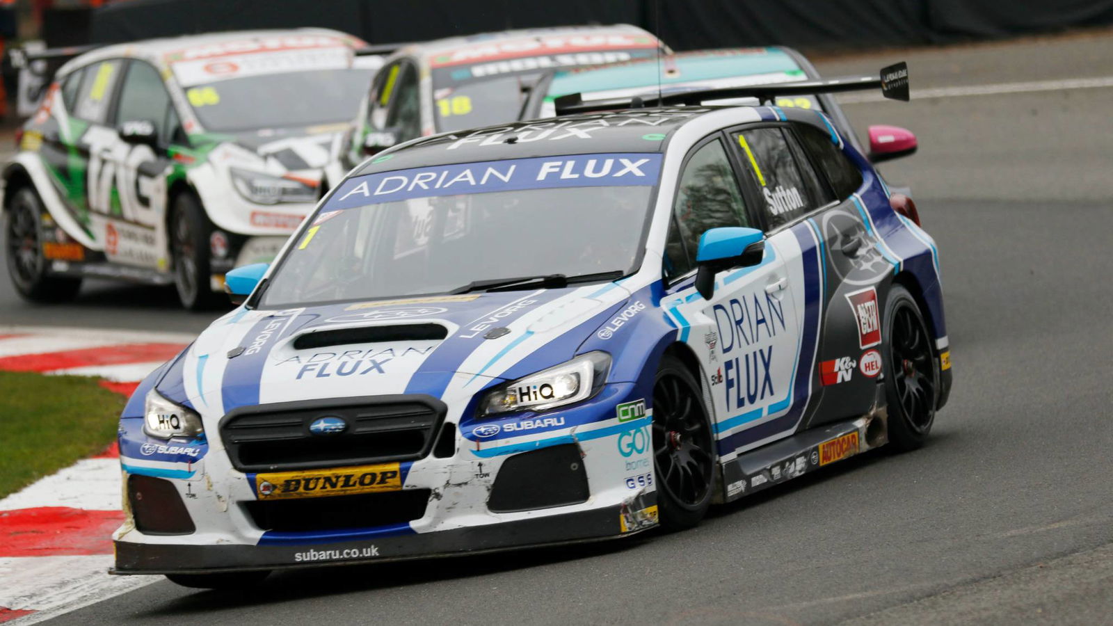Sutton quickest for Subaru at Thruxton test