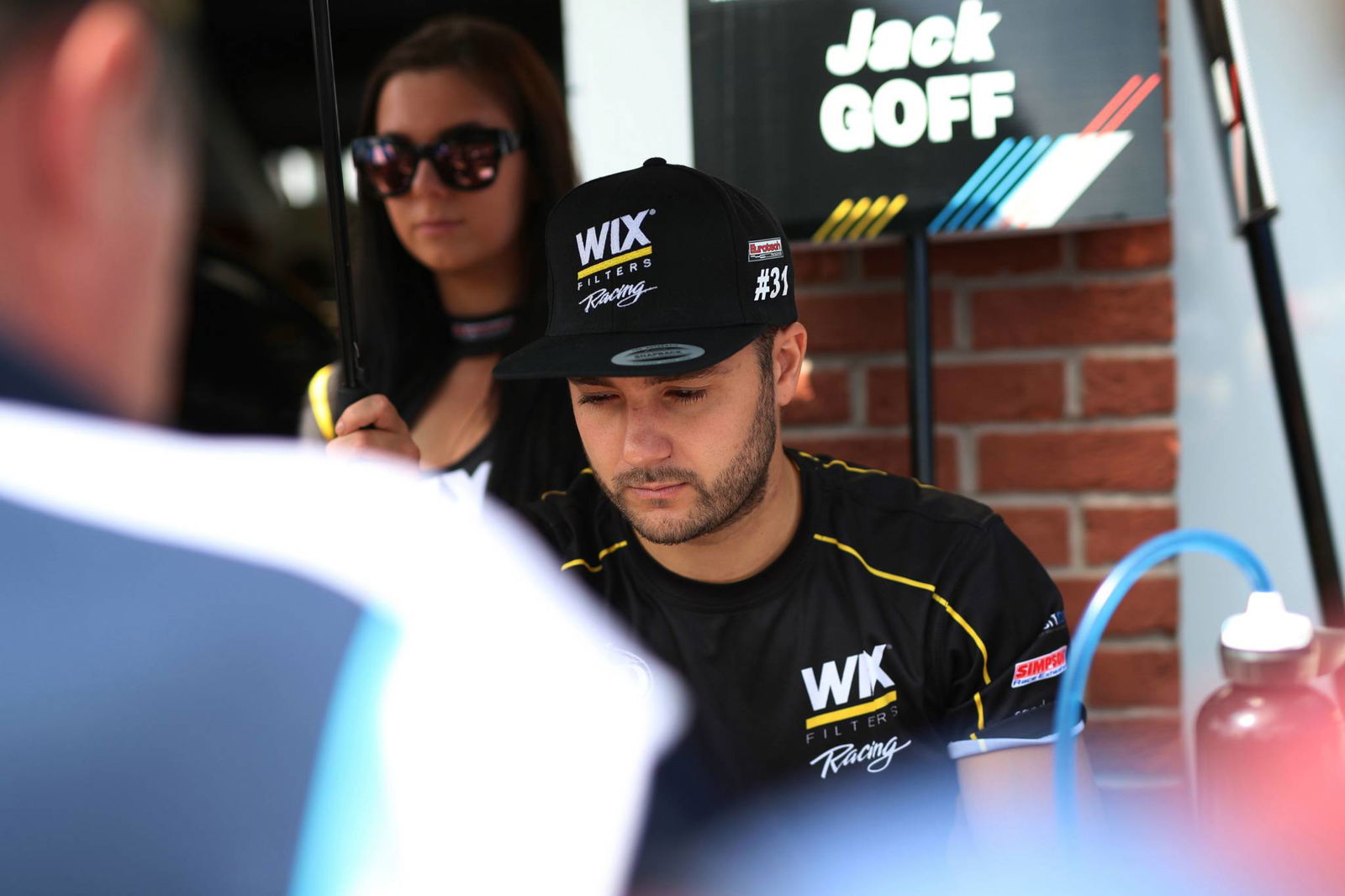 Goff leads Honda 1-2-3 in second practice