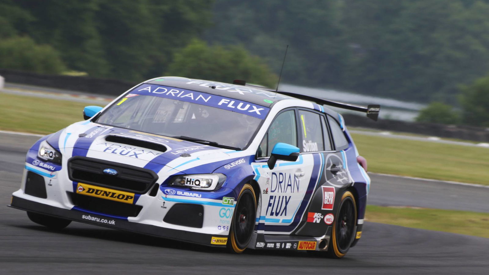 Sutton hits the front for Subaru in FP2