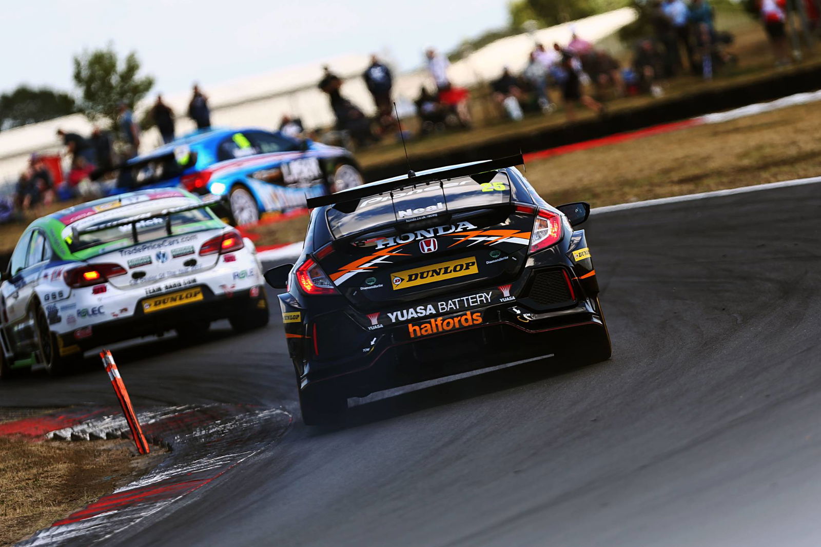 Wrigley converts pole to win in race two
