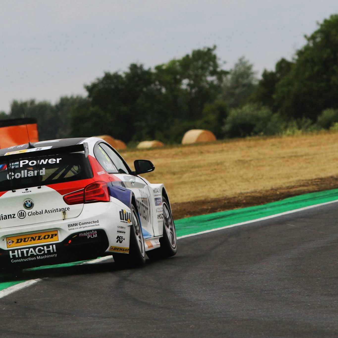 Collard pleased with Thruxton podium finish