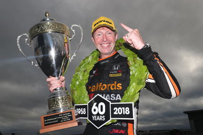 Neal celebrates 'special' Diamond Double BTCC win