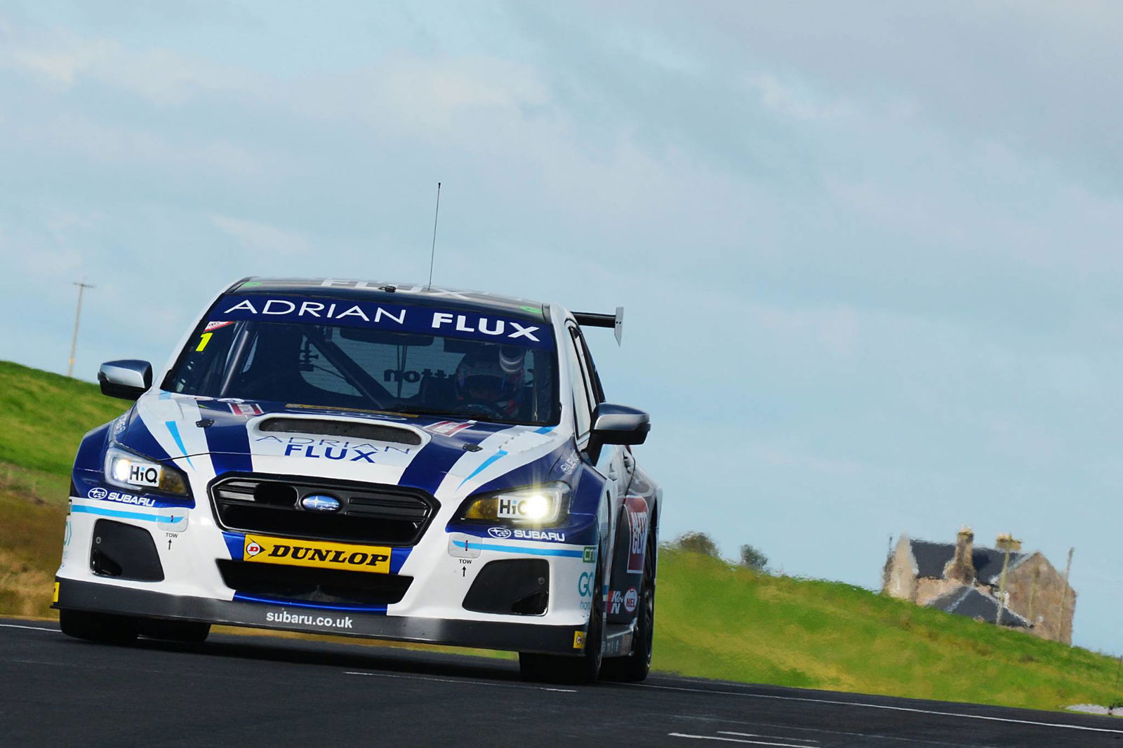 Sutton storms to race one victory