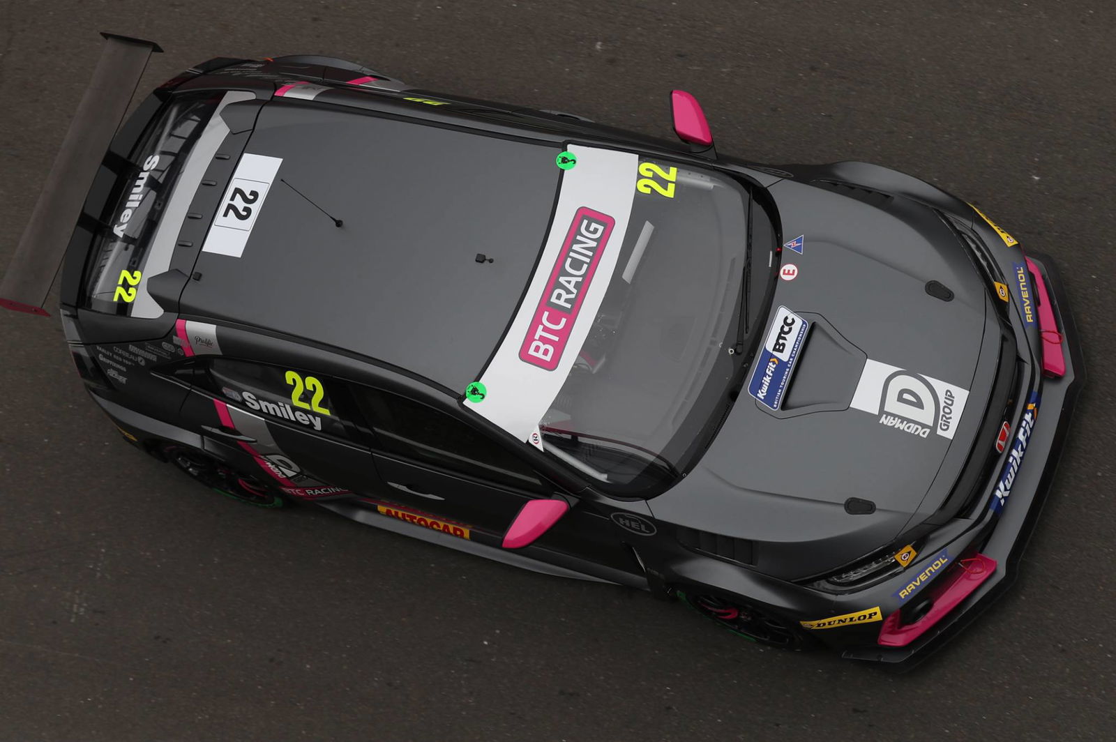 Smiley ends practice fastest for BTC Racing 