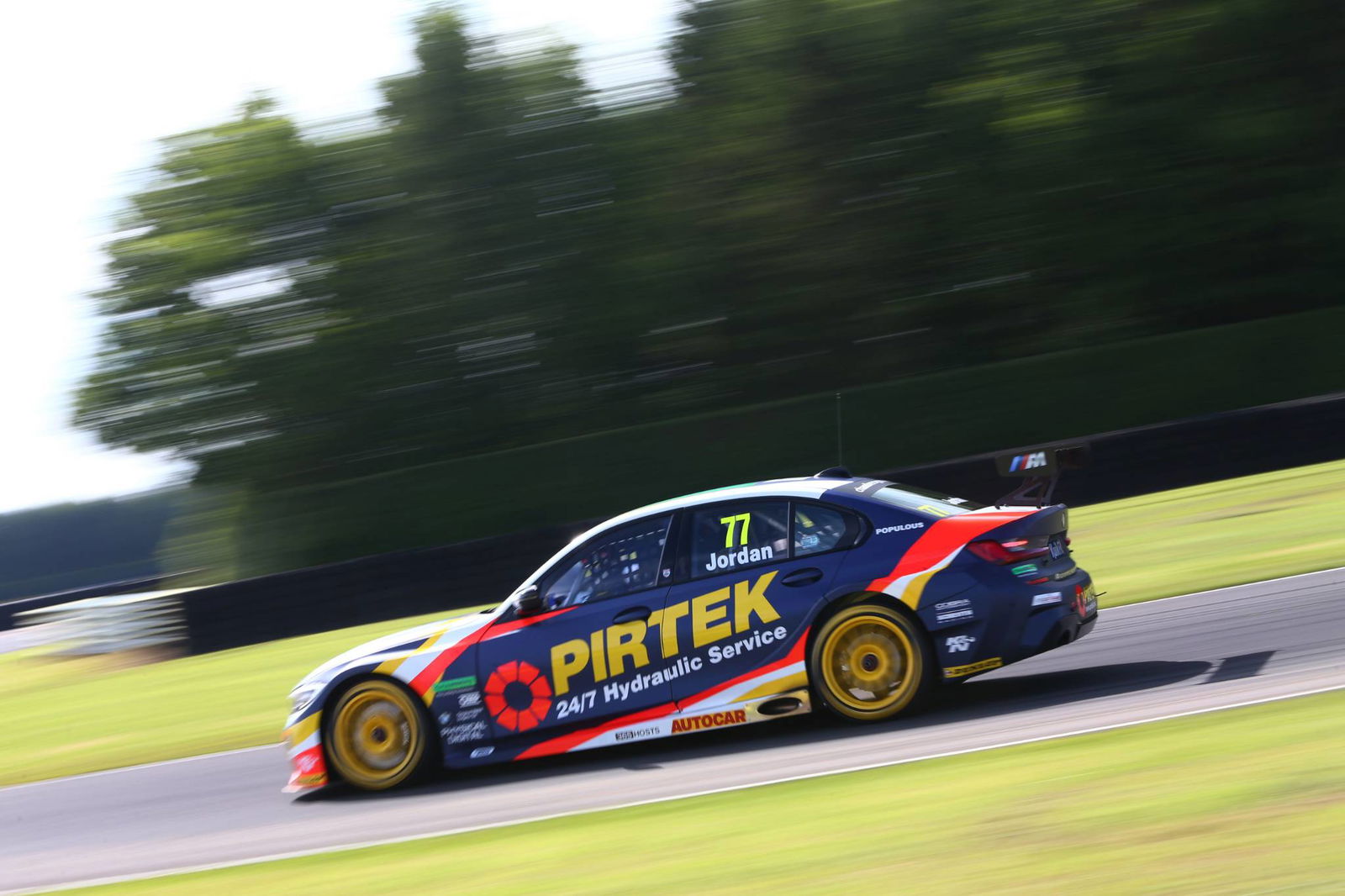 Chilton fends off Cook and Plato for race three win