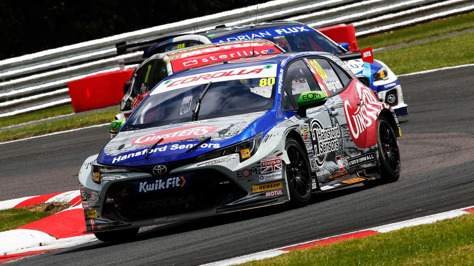 Ingram resists Cammish for race one victory