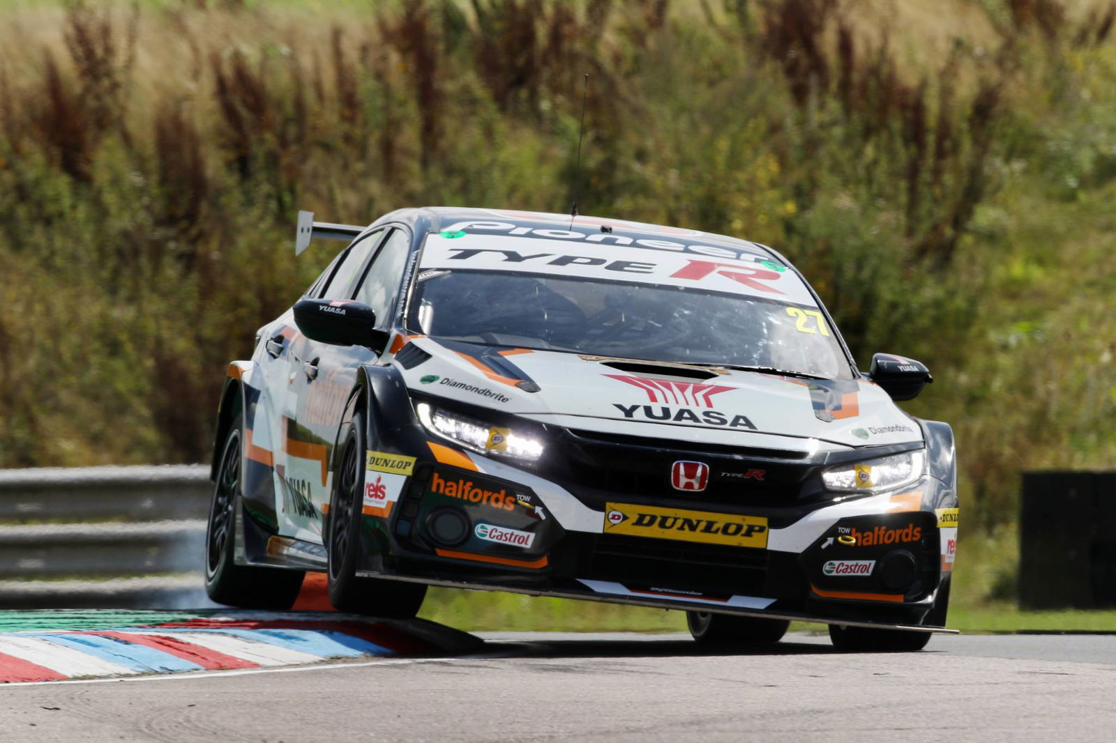Cook charges to race two Thruxton win 