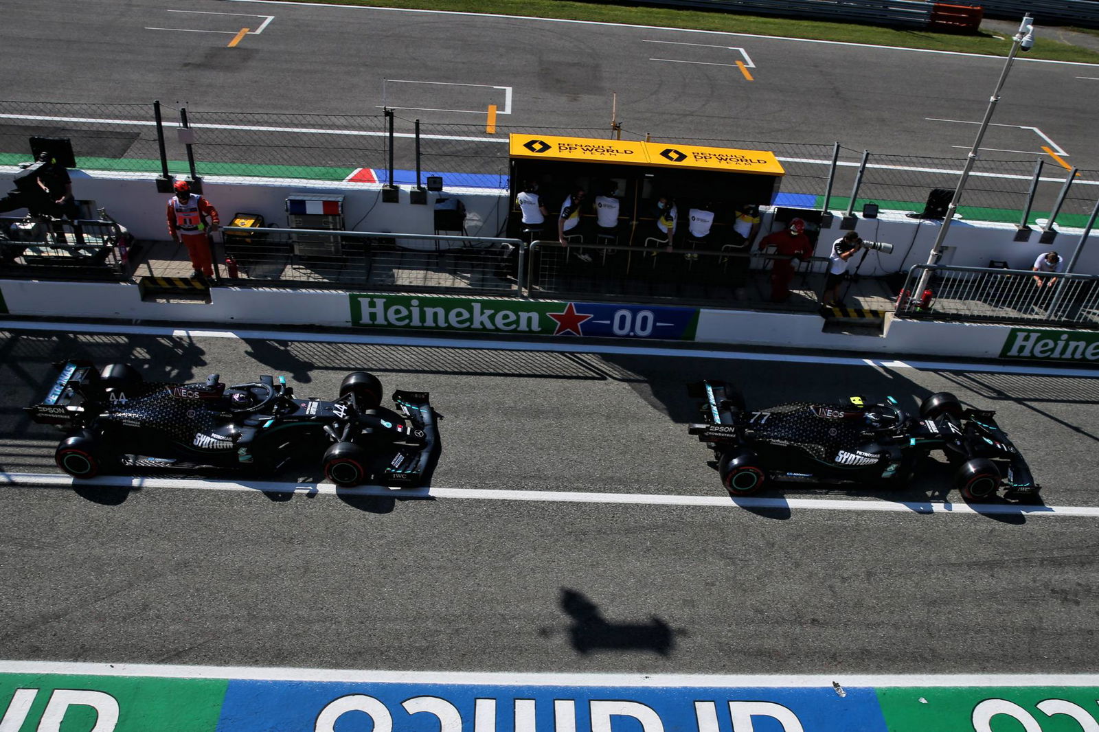Sainz dibiarkan 'gemetar' demi lap untuk P3 di kualifikasi F1 GP Italia