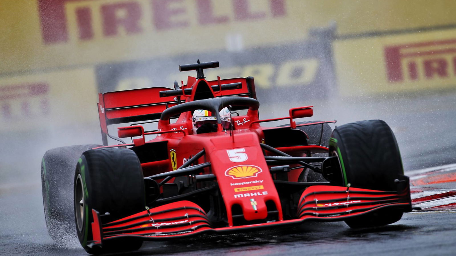 Vettel memimpin Bottas dalam latihan basah kedua GP Hungaria