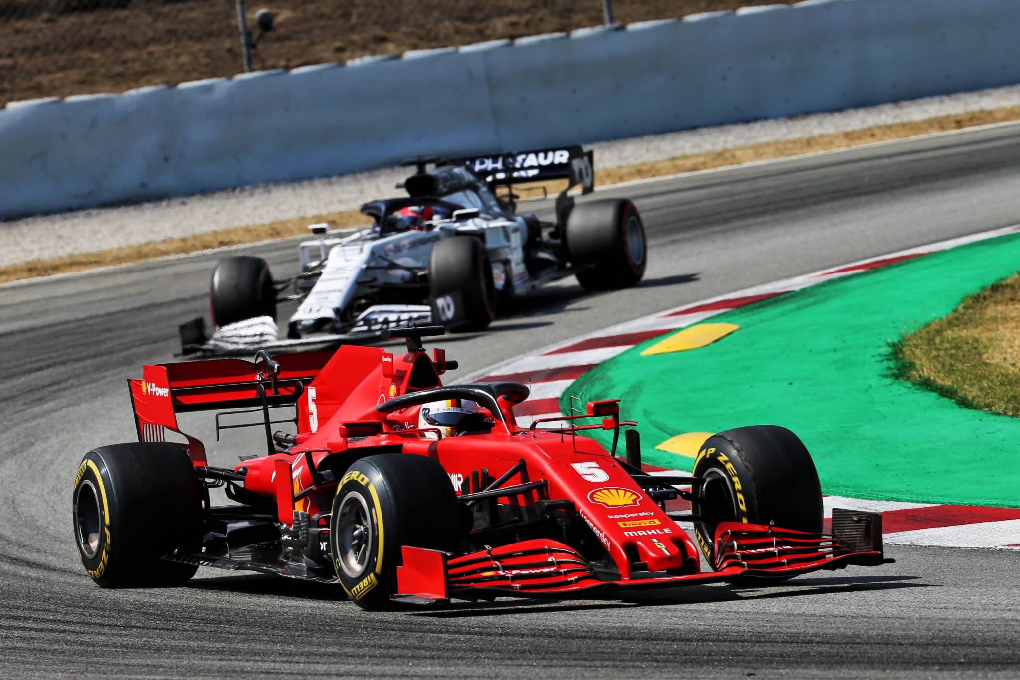 Sebastian Vettel (GER) Ferrari SF1000.