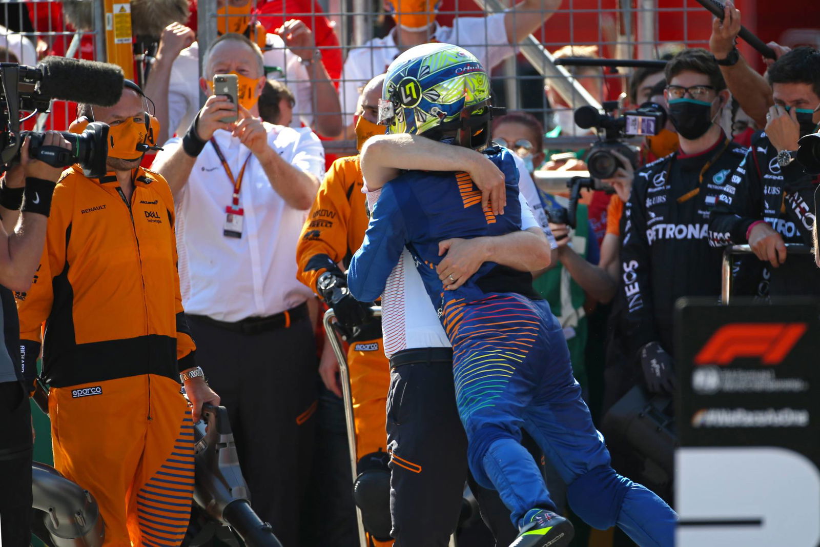 How the lap of Norris’ life earned him a maiden F1 podium