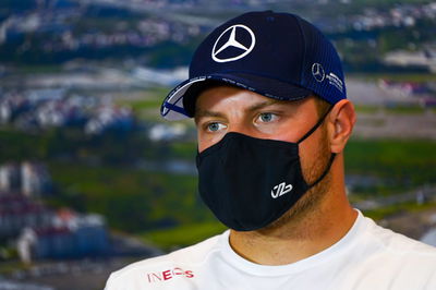 Valtteri Bottas (FIN) Mercedes AMG F1 in the FIA Press Conference.