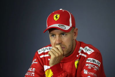 Vettel hopes for Ferrari party after Hamilton dig